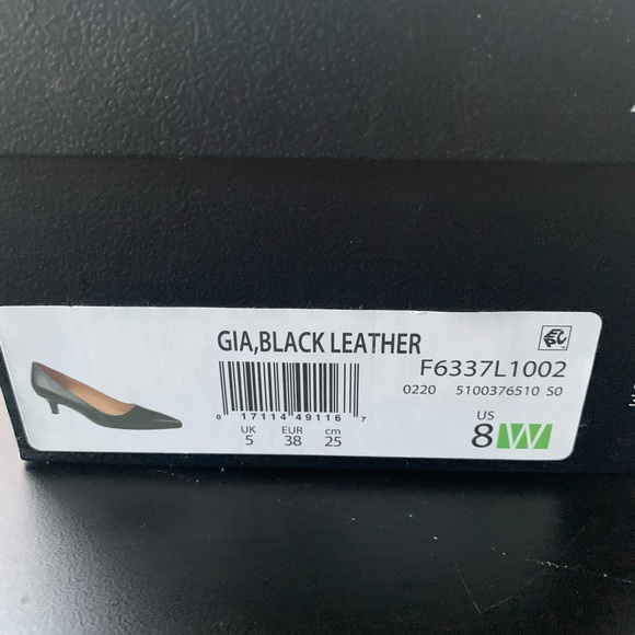 Naturalizer Black Kitten Pumps Women - Picture 8 of 12